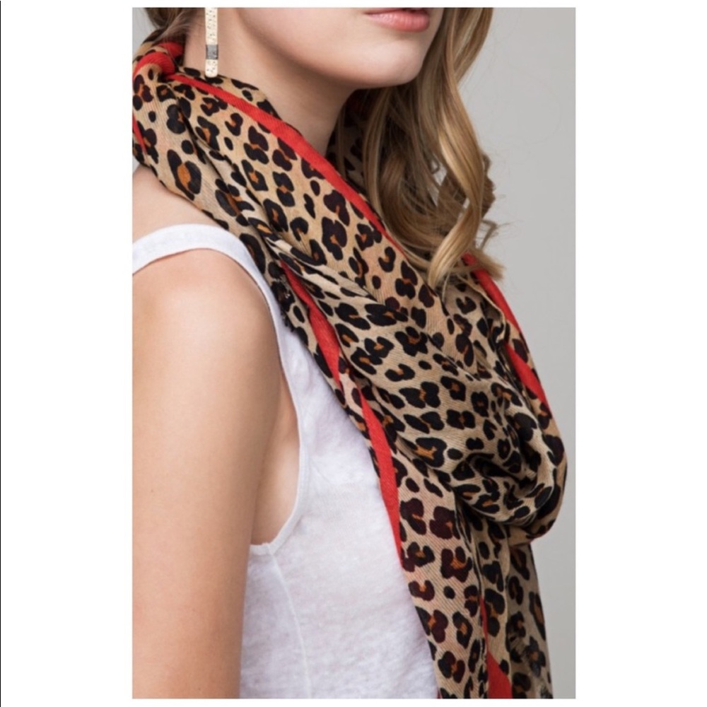 💕🌸Ruggine Leopard Scarf🌸💕 - Picture 2 of 6